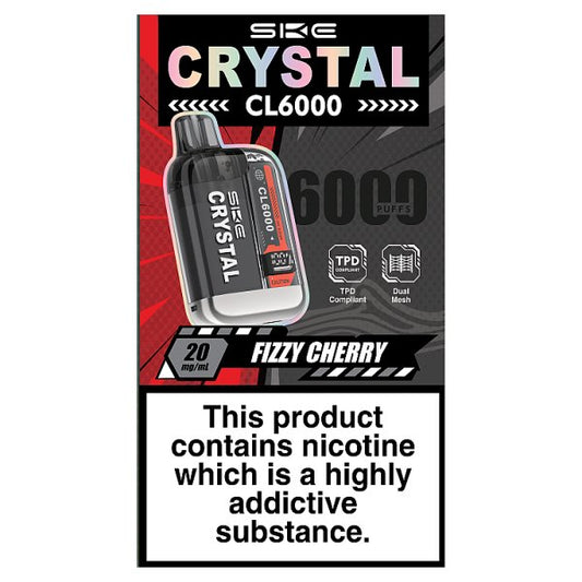 SKE Crystal CL6000 Fizzy Cherry