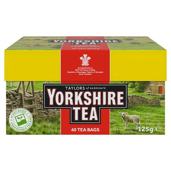 Yorkshire Tea 40 Tea Bags (125g)