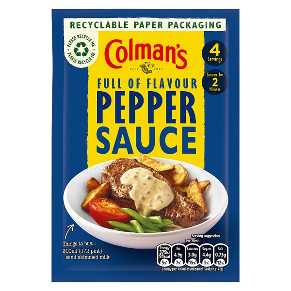 Colman's Pepper Sauce (40g)