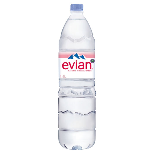 Evian Still Natural Mineral Water (1.5L)