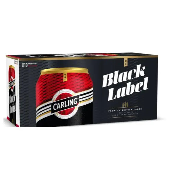 Carling Black Label 10pk Cans (440ml)