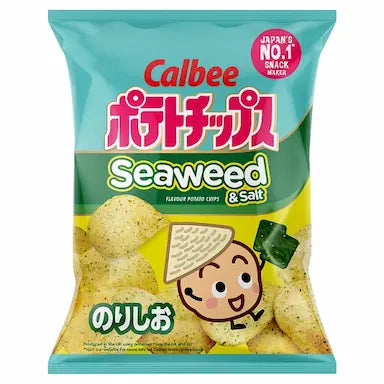 Calbee Seaweed & Salt Crisps