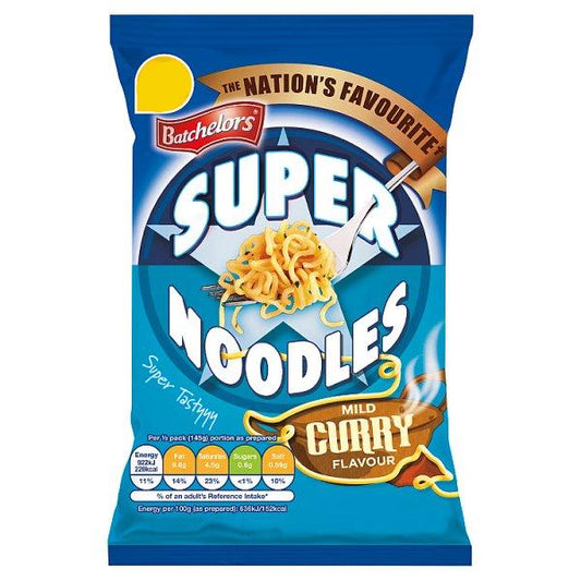 Batchelors Super Noodles Mild Curry (90g)