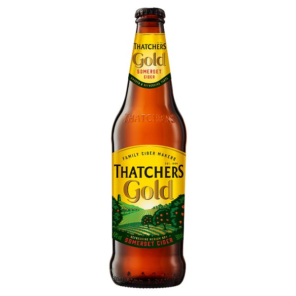 Thatchers Gold Cider Bottle (500ml)