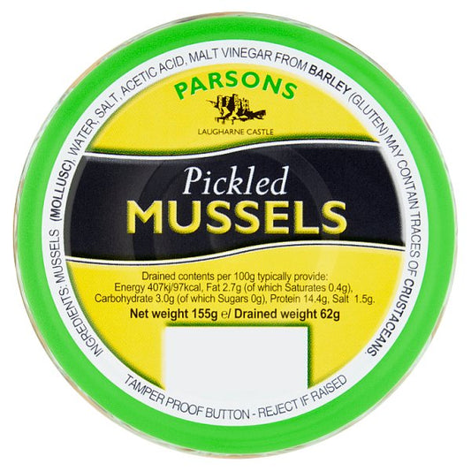 Parsons Pickled Mussels (155g)