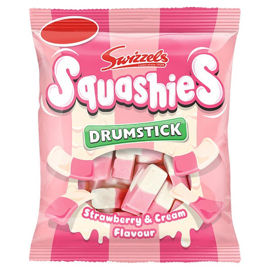 Squashies Drumstick Strawberry & Cream (120g)