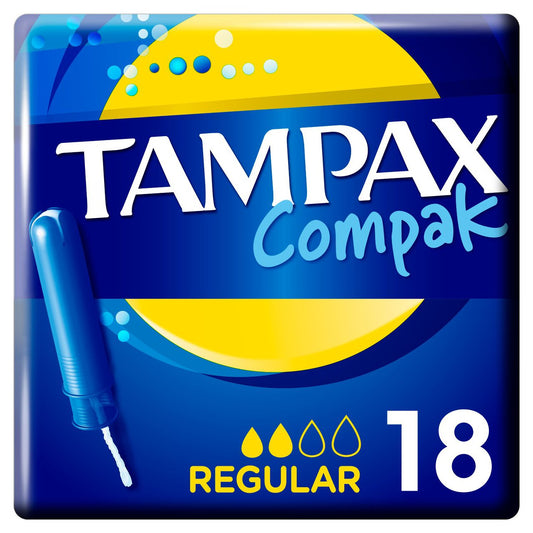 Tampax Compak Regular 18's