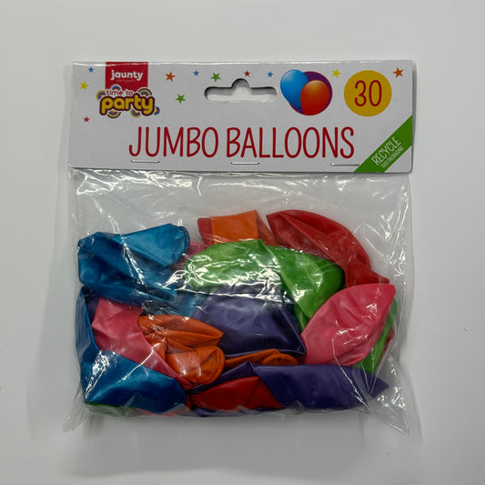 Jumbo Balloons (30)