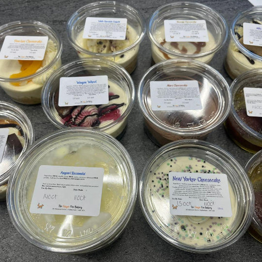 Fresh Cheesecakes Tub (Ginger Fox Bakery)