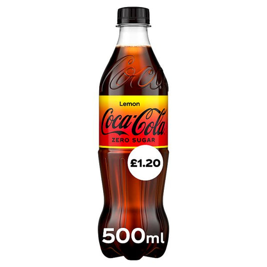 Coca Cola Zero Sugar Lemon (500ml)