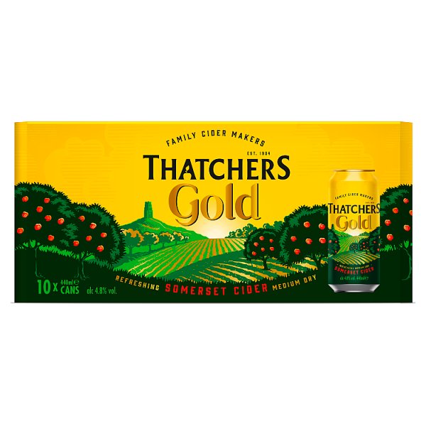 Thatchers Gold 10pk Cans