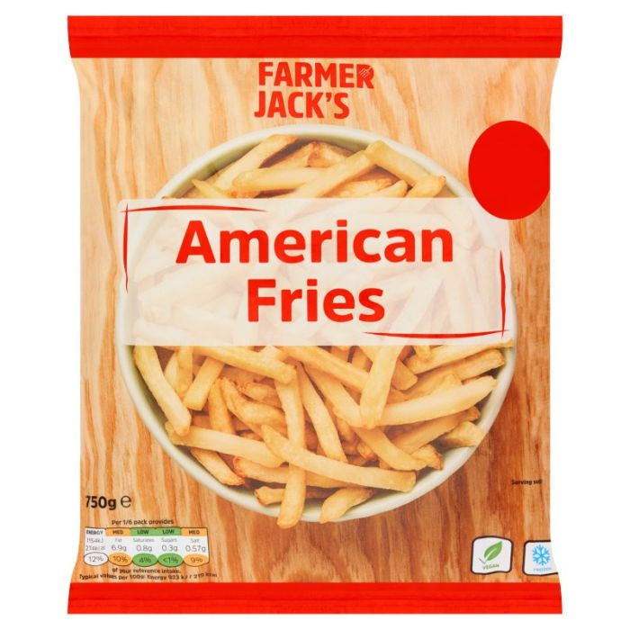 Farmer Jacks American Fries (750g)