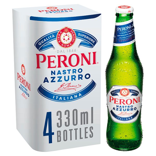 Peroni 4pk Bottles (330ml)