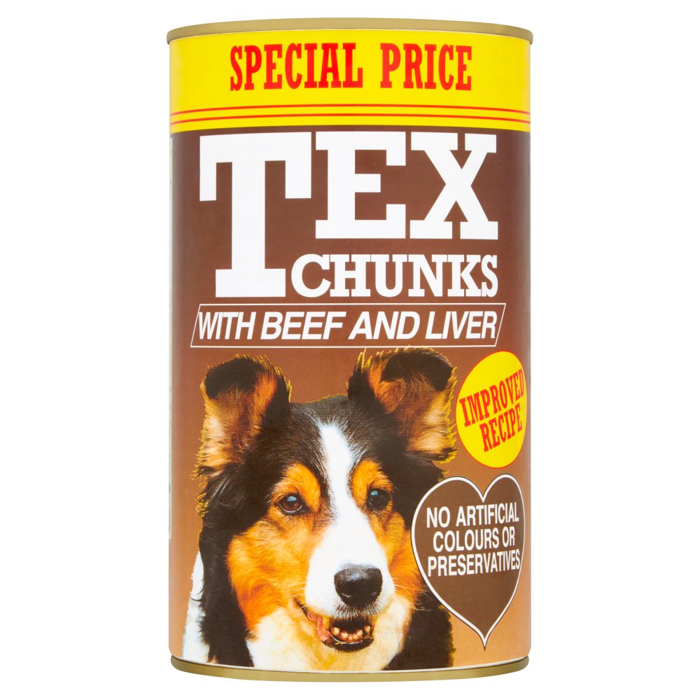 Tex Chunks With Beef & Liver (1.2kg)