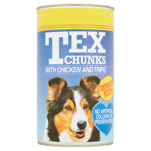 Tex Chunks With Chicken & Tripe (1.2kg)