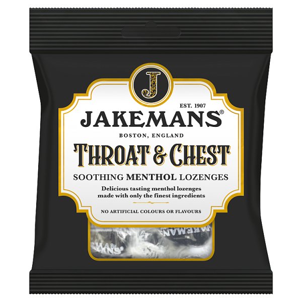 Jakemans Throat & Chest Soothing Menthol (73g)