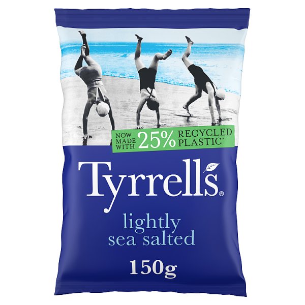 Tyrrells Lightly Sea Salted (150g)