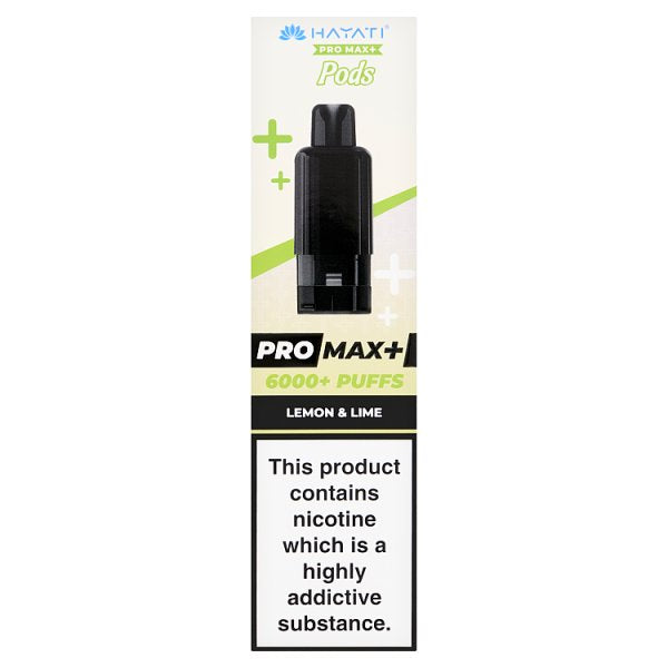 Hayati Pro Max 6k - Lemon lime (Refill POD)