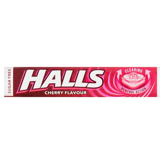 Halls Cherry Sugar Free (33.5g)