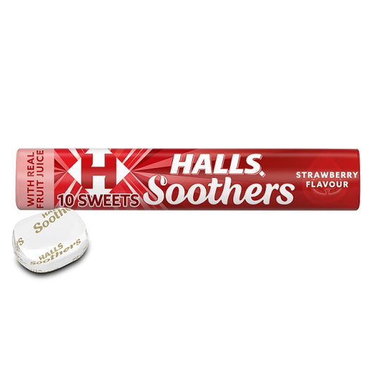 Halls Soothers Strawberry (45g)