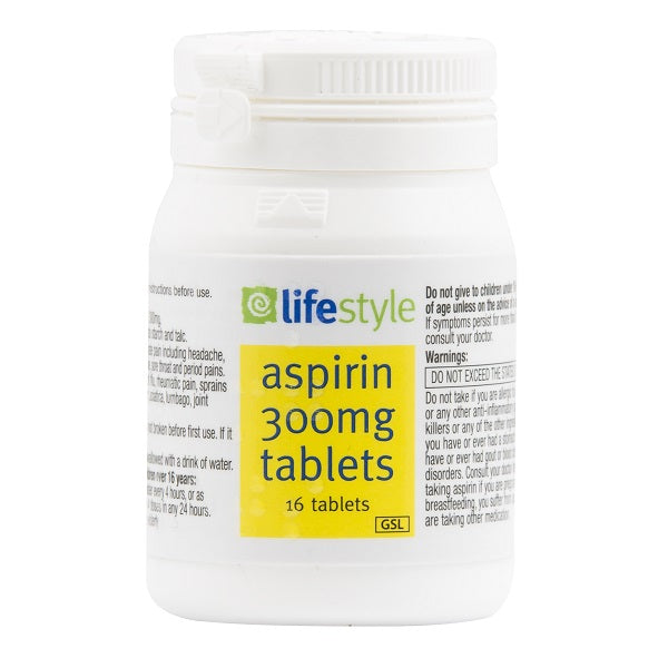 Lifestyle Aspirin Tub (16)