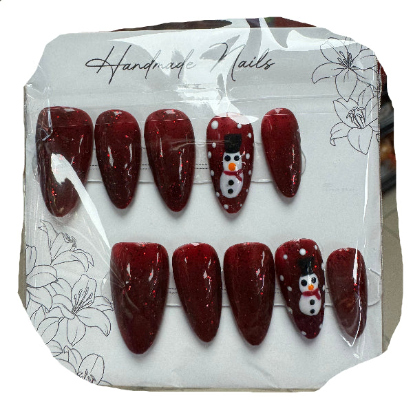 GK Beauty Nails Santa