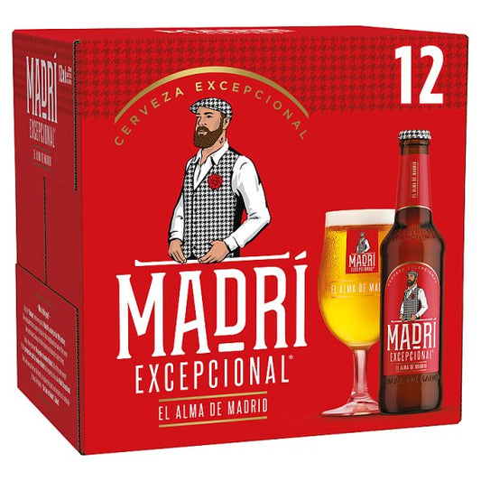 Madri Lager 12pk Bottles (330ml)