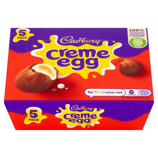 Cadbury Creme Egg 5pk (200g)