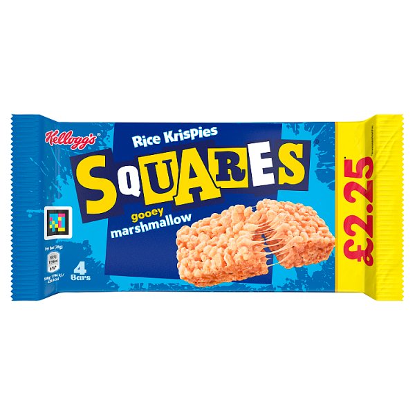 Squares Gooey Marshmallow (4pk)