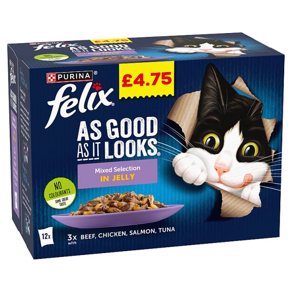 Felix Mixed Selection in Jelly 12x100g (1.2kg)