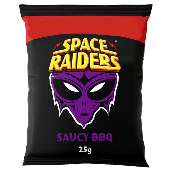 Space Raiders Saucy BBQ Crisps (25g)