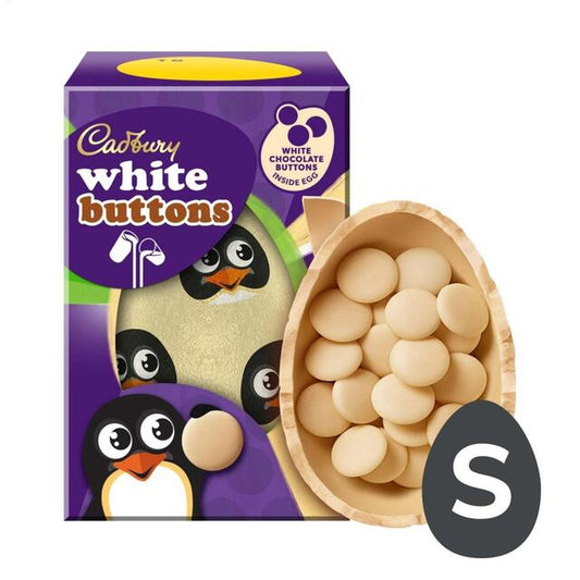 Cadbury White Buttons Easter Egg (98g)