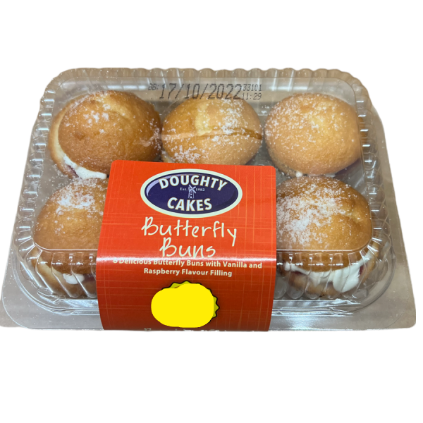 Hazel's Lemon Fairy Buns 6's