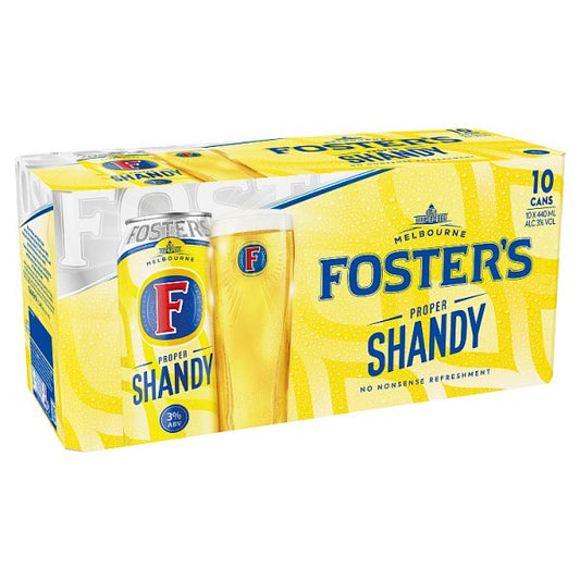 Foster Shandy 10pk Cans (440ml)