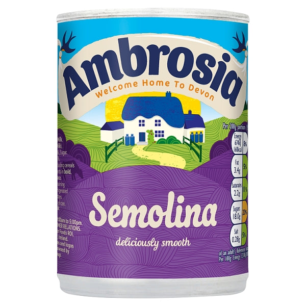 Ambrosia Creamed Semolina Pudding (400g)