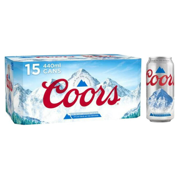 Coors 15pk Cans (440ml)
