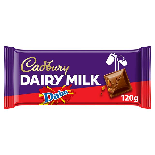 Dairy Milk Daim Block Bar (120g)