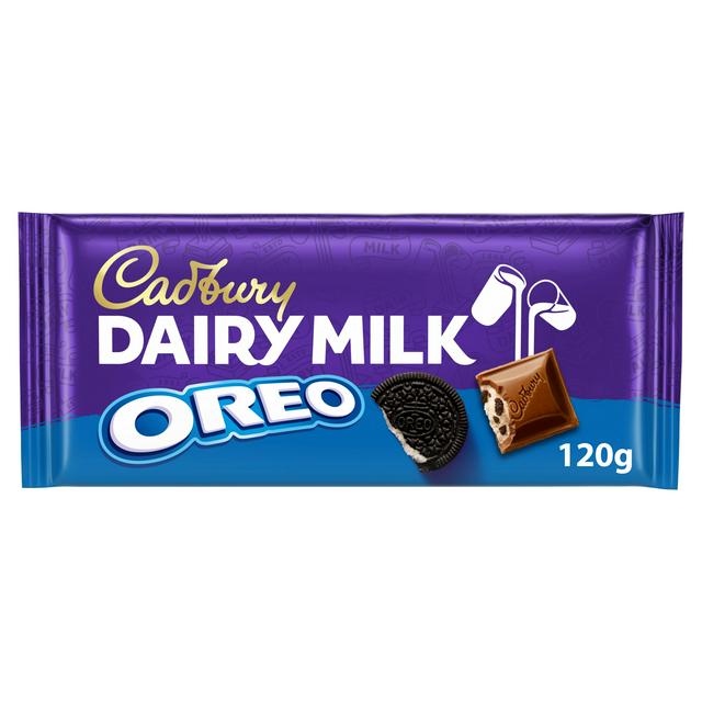 Dairy Milk Oreo Block Bar (120g)