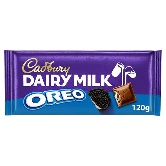 Dairy Milk Oreo Block Bar (120g)