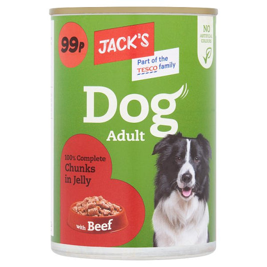 Jack's Chunks in Jelly with Beef (415g)