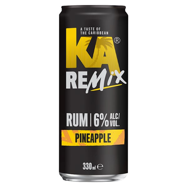 KA Remix Pineapple Rum (330ml)