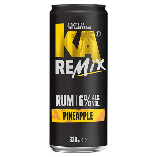 KA Remix Pineapple Rum (330ml)