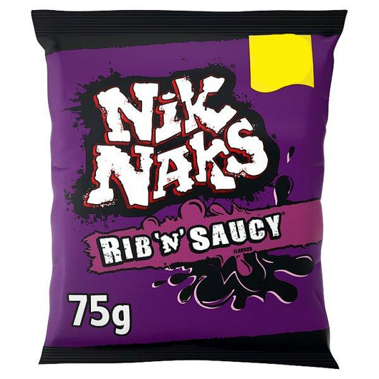 Nik Naks Rib 'N' Saucy Flavour (75g)