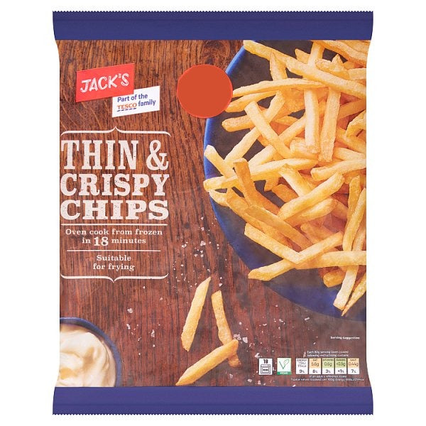 Jack's Thin & Crispy Chips (750g)