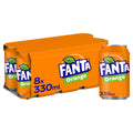 Fanta Orange 8pk Cans