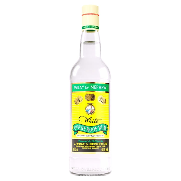 Wray & Nephew White Overproof Rum 63% (70cl)