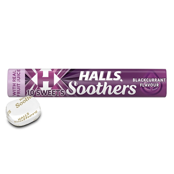 Halls Soothers Blackcurrant (45g)