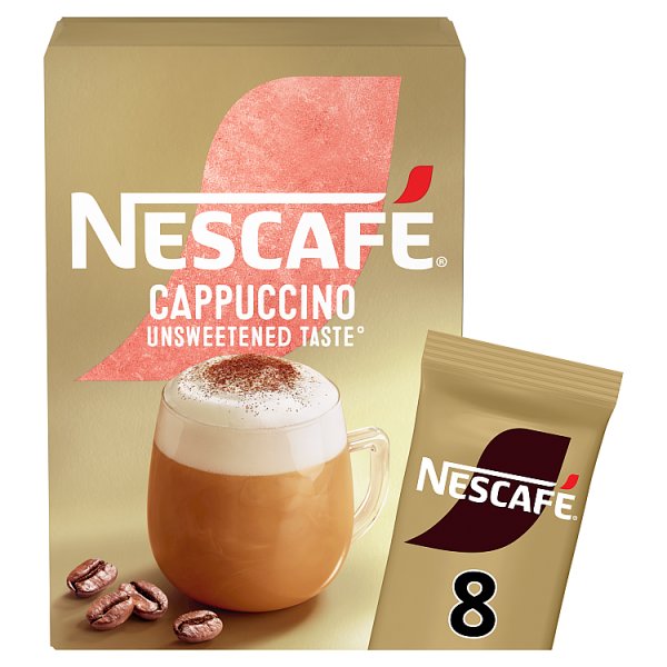 Nescafe Cappuccino Unsweetened (8x14.2g)