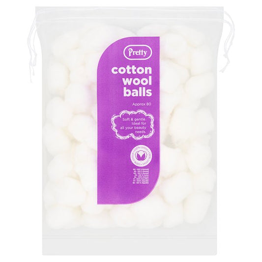 Pretty Cotton Wool Balls (40g)