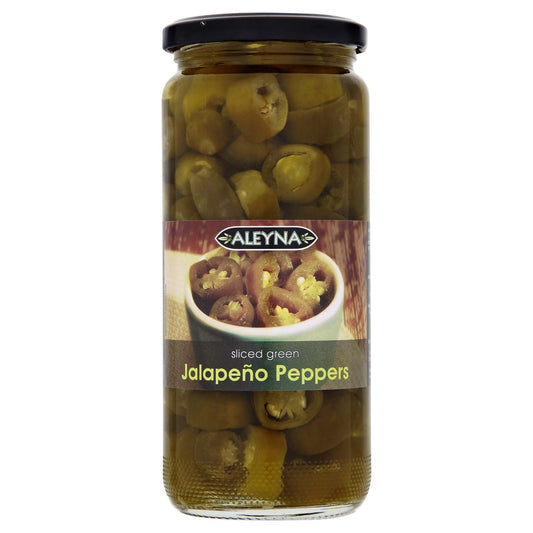 Aleyna Sliced Green Jalapenos (480g)